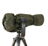 For NIKON lens range Waterproof DPM Camo, Black, Olive green SETS Camera Lens Rain Cover, CAP and Pouch
