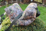 U Shaped Camera Bean Bag EREBIS ATP or WOODLAND Camo Waterproof Cordura, Filled/Unfilled