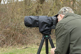 Waterproof Lens Rain Cover For Sigma 120-300 F2.8 DG OS HSM in DPM Camo, Olive green, Black colours