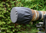 For CANON lens range SET Waterproof Reversible Double layer DPM Camo - Black Camera Lens Cover & CAP