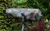 For CANON lens range SET Waterproof Reversible Double layer DPM Camo - Black Camera Lens Cover & CAP