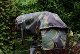 For SIGMA Waterproof Reversible Double Layer DPM Camo - Black Camera Lens Cover & CAP SETS