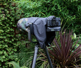 For NIKON lens range Waterproof Reversible Double layer DPM Camo - Black or Olive Camera Lens Cover & CAP SET