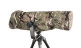For SONY lens Range Waterproof EREBIS Print Camo Camera Lens Rain Cover, CAP & Pouch SET