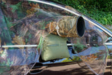 U Shaped Waterproof Camera Bean Bag, Cordura Woodland, DPM Camo, Olive Green, Black