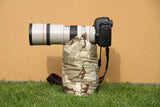 Camera Bean Bag Filled medium size Desert Camo, Size M - 35 cm x 22 cm or 9 x 14 inch