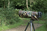 Waterproof Lens Cover For Sigma 500mm F4 SPORT DG-OS-HSM in DPM Camo, Olive Green, Black colours