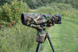 Waterproof Lens Cover For Sigma 500 F4.5 DG OS HSM in DPM Camo, Olive Green, Black colours