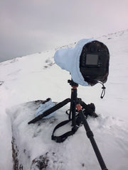 White Waterproof Camera Lens Covers, Canon, Nikon, Sigma, Tamron