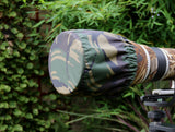 For NIKON lens Range DPM Woodland Camera Lens Cover, Cap, Pouch SET