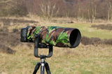 For NIKON lens Range DPM Woodland Camera Lens Cover, Cap, Pouch SET