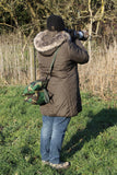 Large Double Filled/Unfilled Camera Bean Bag DPM  Camo Pattern