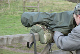 U Shaped Camera Bean Bag EREBIS ATP or WOODLAND Camo Waterproof Cordura, Filled/Unfilled
