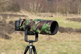 For CANON lens Range  Waterproof DPM Woodland Camera Lens SET Cover, Cap & Pouch